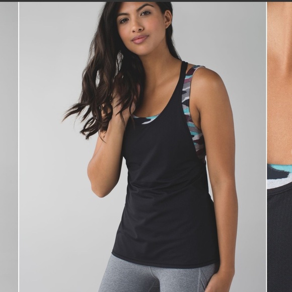 Lululemon All Sport Support Tank
Black / Mini Coast Camo Multi Size 4 - Picture 4 of 10